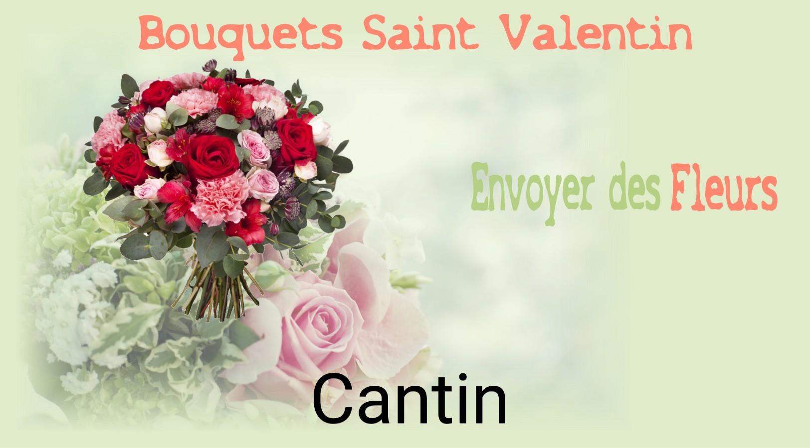 Roses de Saint-Valentin livrées à Cantin